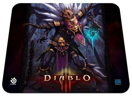 Различное добро от SteelSeries на тему Diablo III